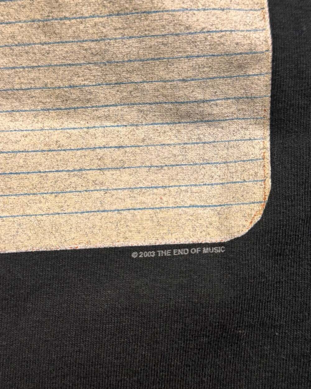 Vintage 2003 Nirvana Ghost Notebook Tour T-Shirt Double-Sided - Picture 6 of 8